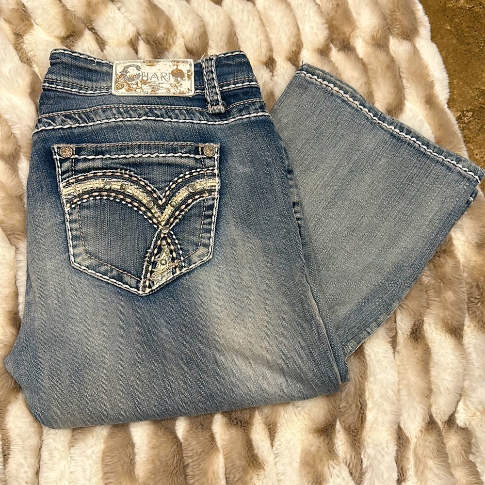 Charme boot cut light wash